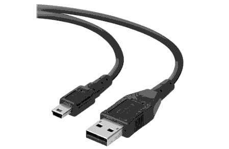 Lunatic 7545 Mini Usb To Usb Data Şarj Kablosu 1.5 Metre Bağımsız Tak&Çalıştır Kullanım İmkanı B-Tip Mini USB 2.0 3.8mm 28 AWG%100 Bakır - Daima Tam Performanslı