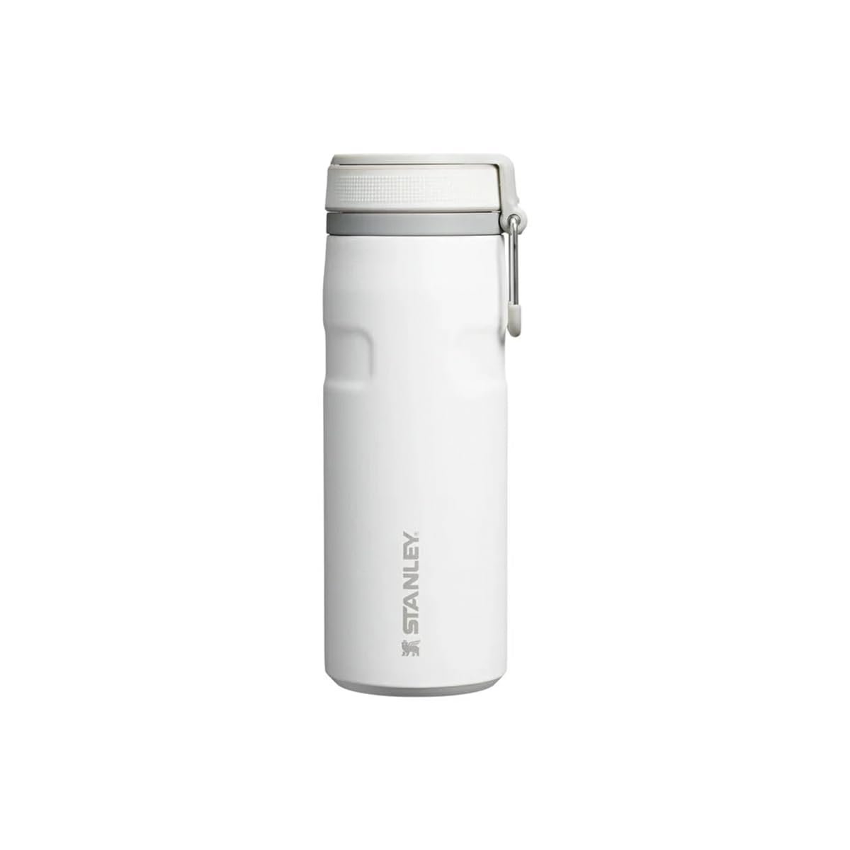 STANLEY The IceFlow™ Twist & Flip Termos Su Şişesi 0.47 Litre - Beyaz (Frost) | Paslanmaz Çelik