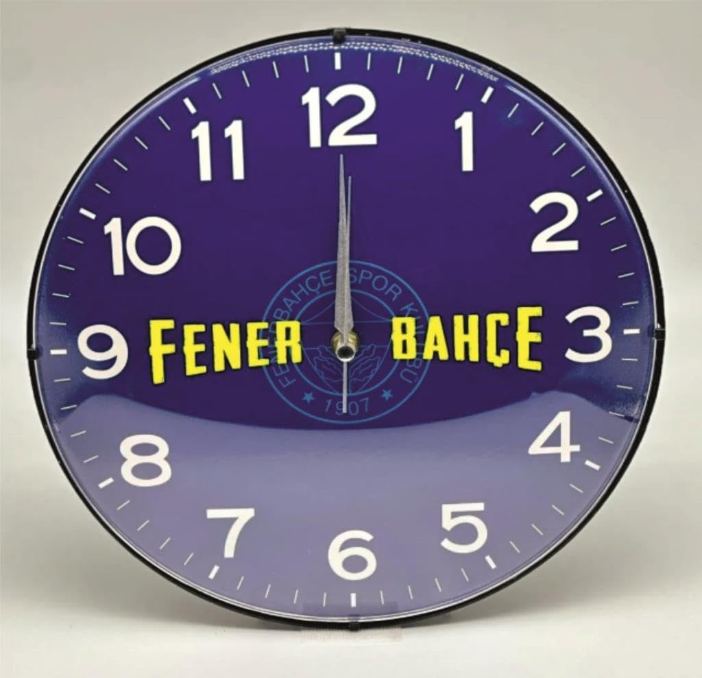 Fenerbahçe Lisanslı Duvar Saati Yazılı