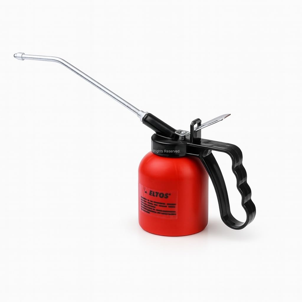 Eltos Plastik Yağdanlık, Metal Uçlu, Endüstriyel Yağlama Şişesi, Makine Yağı, İnce Akıtma Uç, Sızdırmaz Kapak, Otomotiv, CNC, Bakım Yağlık, Dayanıklı Plastik, Kontrollü Akış, Ergonomik Tutuş (700 cc)