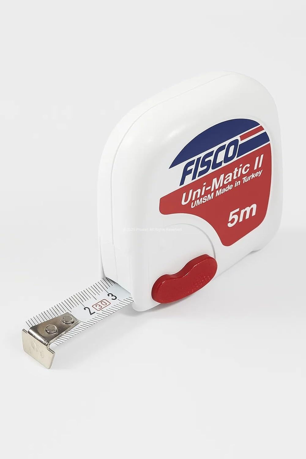Proalet Çelik Şerit Metre, 5 Metre, 15 mm Genişlik, Otomatik Kilitli, Askılı, Dayanıklı Gövde, Otomatik Geri Sarma, Profesyonel Ölçüm Aleti, Premium Kalite
