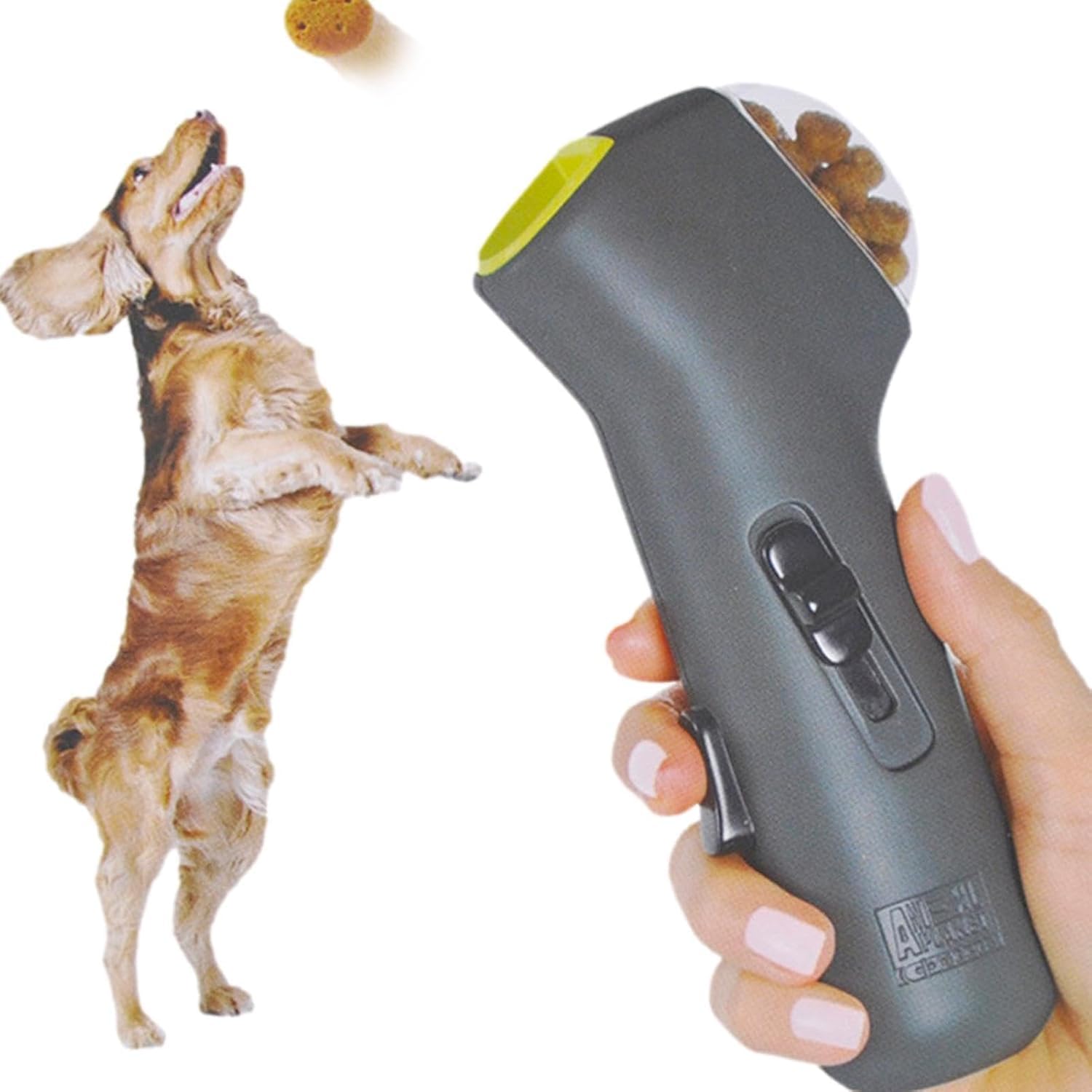 Orret Home Köpek ve Kedi Mama Atma Oyuncağı – İnteraktif Ödül Dispenseri, Egzersiz ve Eğitim İçin Mama Fırlatıcı Oyuncak, Küçük, Orta ve Büyük Evcil Hayvanlar İçin-Mama Oyuncağı