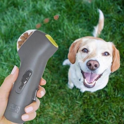 Orret Home Köpek ve Kedi Mama Atma Oyuncağı – İnteraktif Ödül Dispenseri, Egzersiz ve Eğitim İçin Mama Fırlatıcı Oyuncak, Küçük, Orta ve Büyük Evcil Hayvanlar İçin-Mama Oyuncağı
