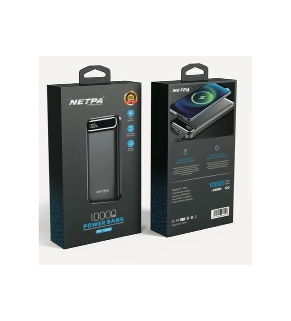 Desingshop Premium Seri 10000 mAh Taşınabilir Şarj Cihazı, 100W Hızlı Şarj, Güç Bankası
