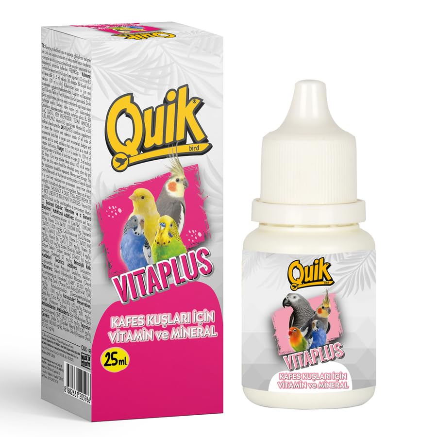 Quik Vita Plus Kuş Vitamini 12X25 ml