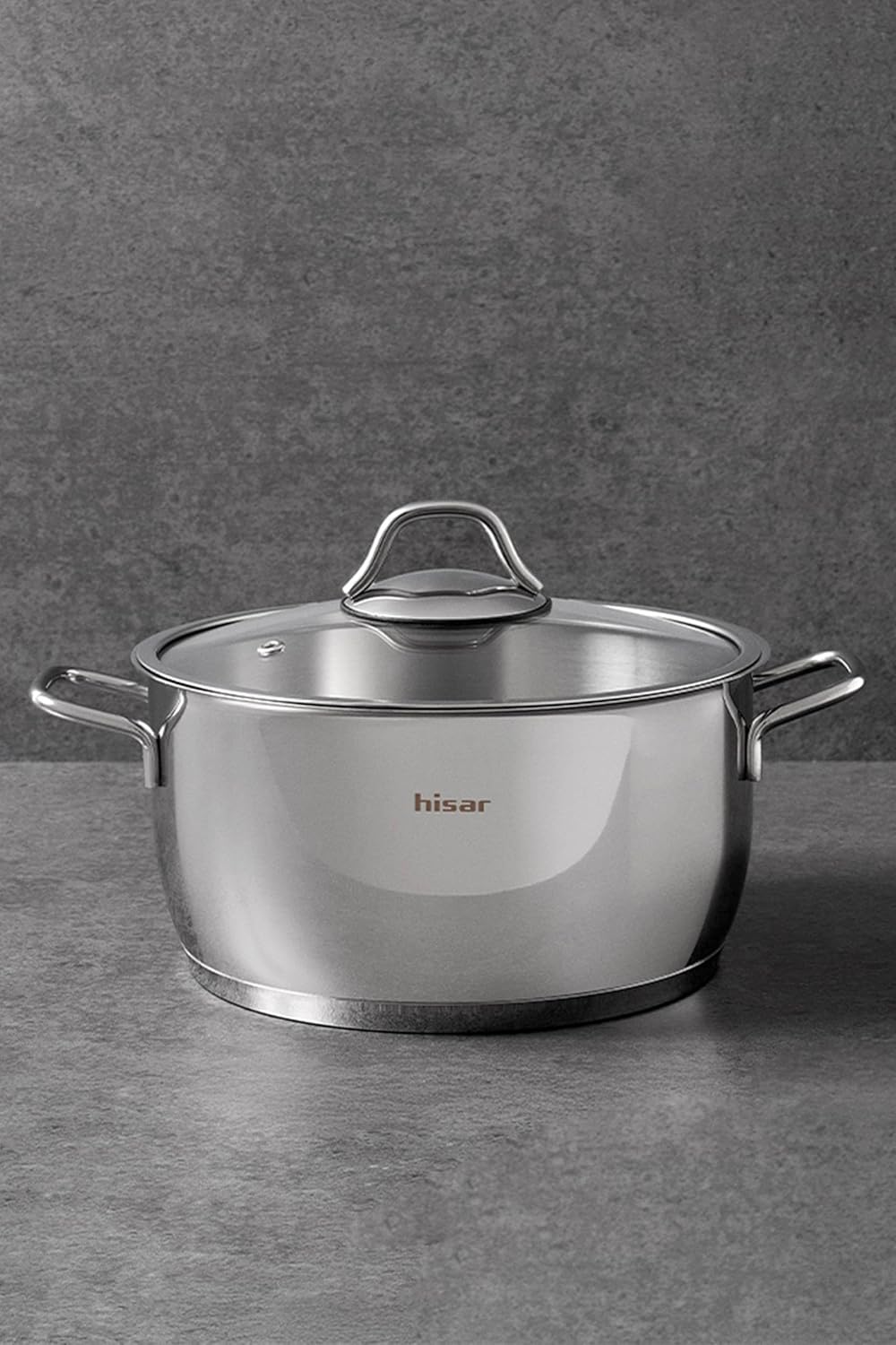 Hisar Teos İndüksiyon Tabanlı Çelik Derin Tencere 30 cm