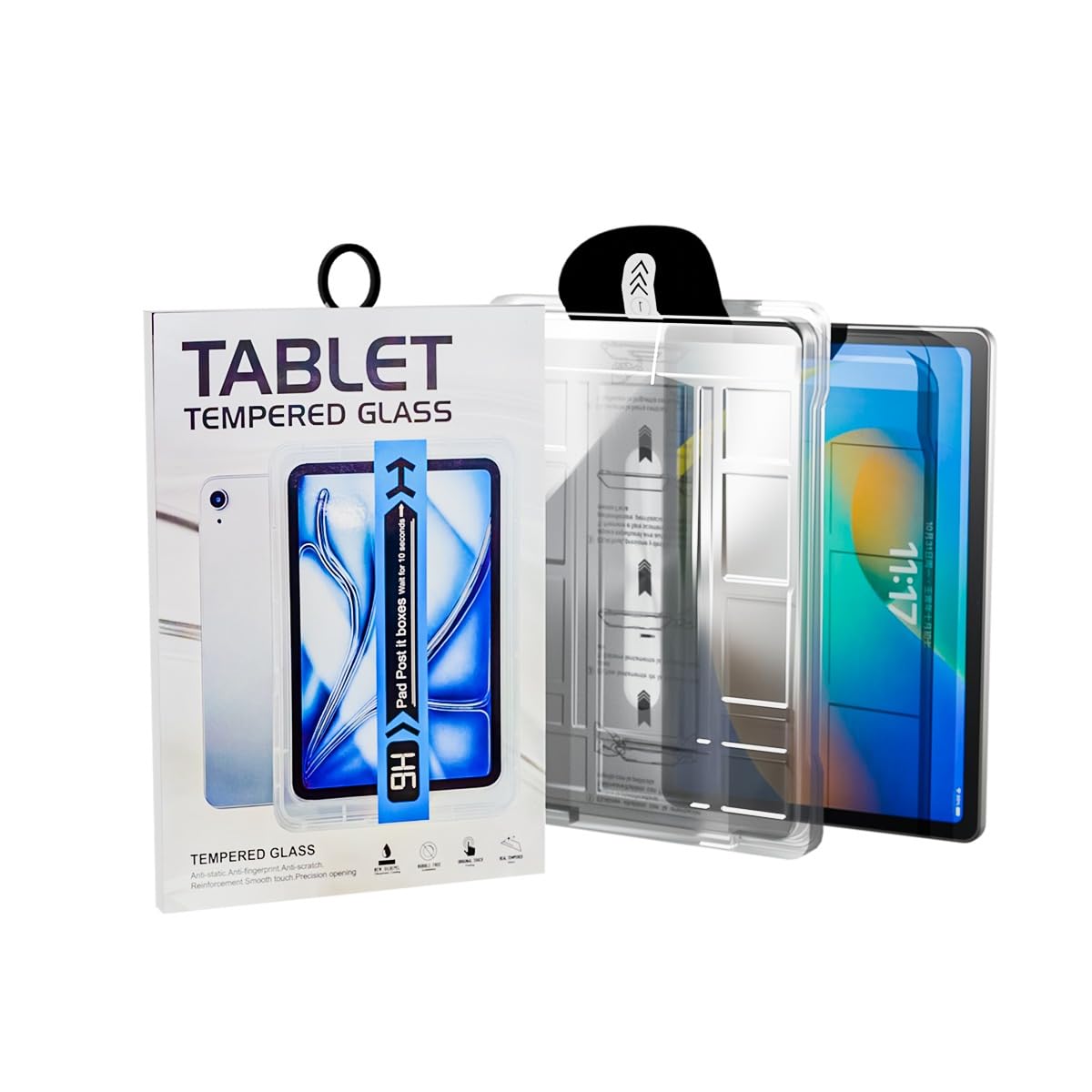 iPad 11.Nesil A16 11inç/10.Nesil 10.9 Inç Uyumlu Kolay Kurulumlu Temperli Cam Ekran Koruyucu Kırılmaz Cam Korumalı Gönderim (iPad 11.Nesil A16 11inç/10.Nesil 10.9)