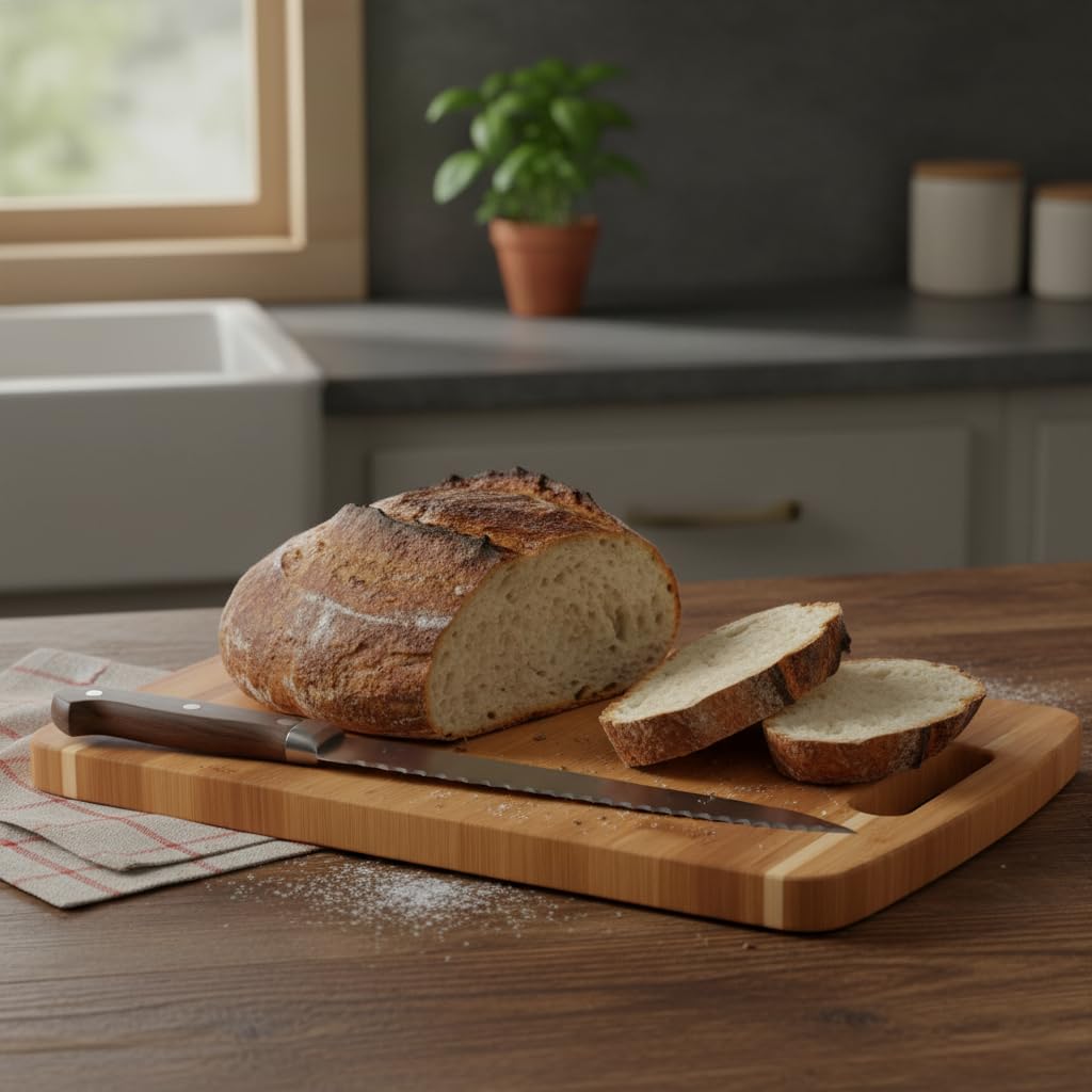 Deconox Bambu Kesme Tahtası Antibakteriel Yıkanabilir Doğrama Tahtası Dikdörtgen 34x24CM | Antibakteriyel ve Yıkanabilir Bambu Kesme Tahtası - Hijyenik ve Dayanıklı Doğrama İşleriniz için İdeal