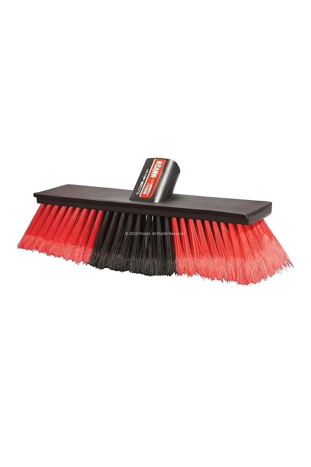 Proalet Yer Süpürme Fırçası, 25 cm, Orta Sert Kıl, Sapsız, Dayanıklı Plastik Gövde, Ahşap Zemin Uyumlu, Ev İçi Temizlik Fırçası, Balkon ve Garaj Kullanımına Uygun, Ergonomik Tasarım, Temizlik Aparatı