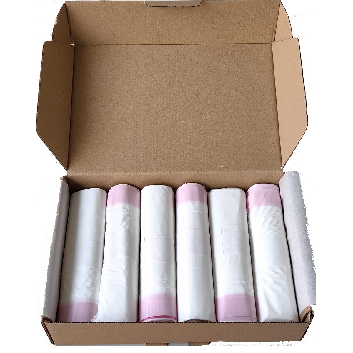 Kedi Tuvaleti Poşeti - Otomatik Akıllı Kedi Tuvaleti Torbası - Çöp poşeti- 6 Rulo(60 ADET)