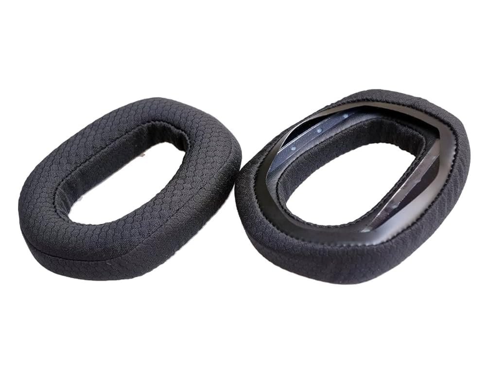 Nefes Alabilen ve Dayanıklı Yedek Earpads Yastık Logitech G435 G 435 Bluetooth Kablosuz Oyun Kulaklığı Kulak Pedleri Yastık Sünger PedMesh Kumaş ve Bellek Köpüğü ile Uyumlu