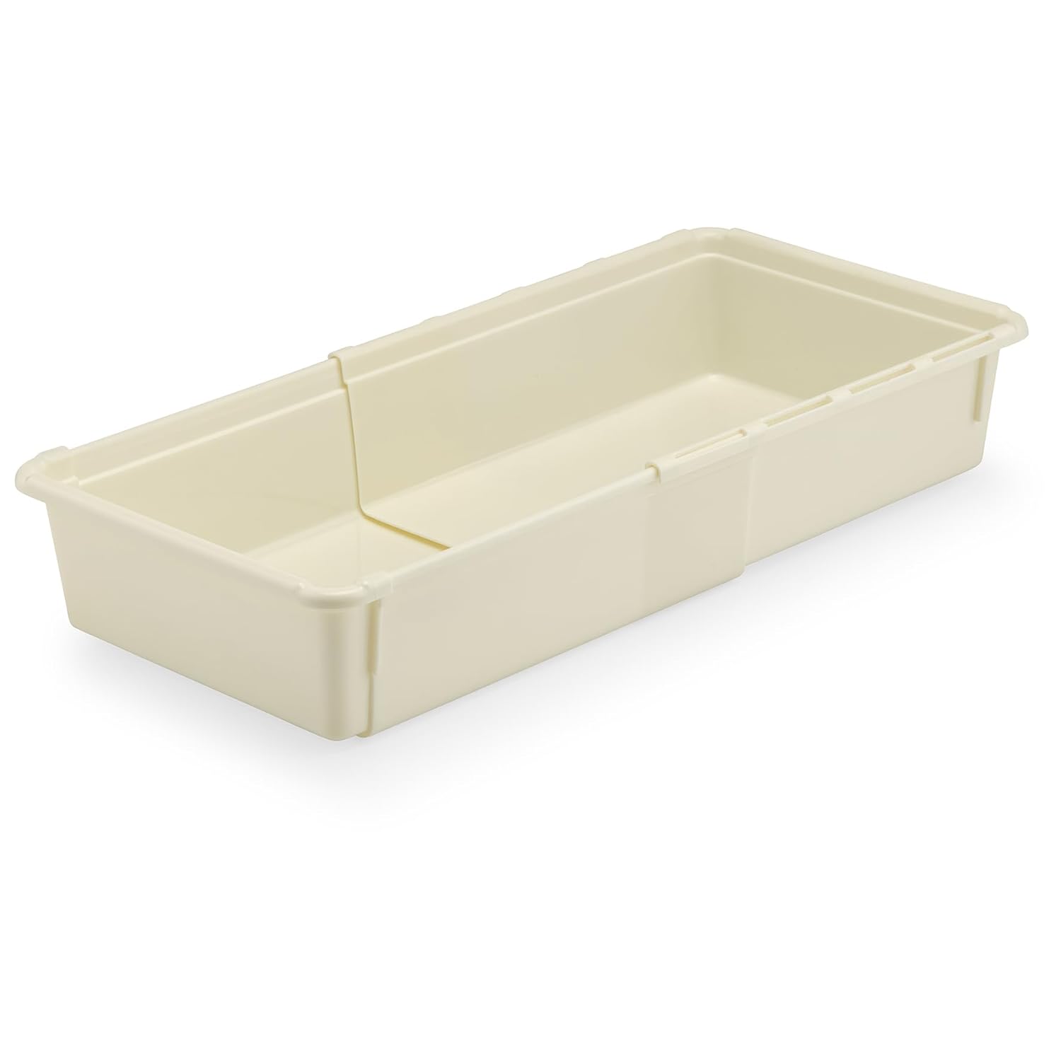 MallArt® Sürgülü Plastik Çekmece Düzenleyici Seti – 3 Farklı Boy Seçeneğiyle Çok Amaçlı Organizer, Makyaj, Mutfak ve Ofis İçin Pratik Saklama Kutusu (NO:4)