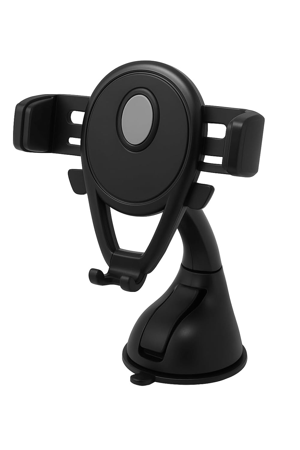 MTA HIGH-TECH Araç Telefon Tutucu – 360° Döner Vakumlu Stand, Otomatik Kilit Sistemi, iPhone Samsung Xiaomi Uyumlu, Güçlü Sabitleme, Tek Elle Kolay Kullanım