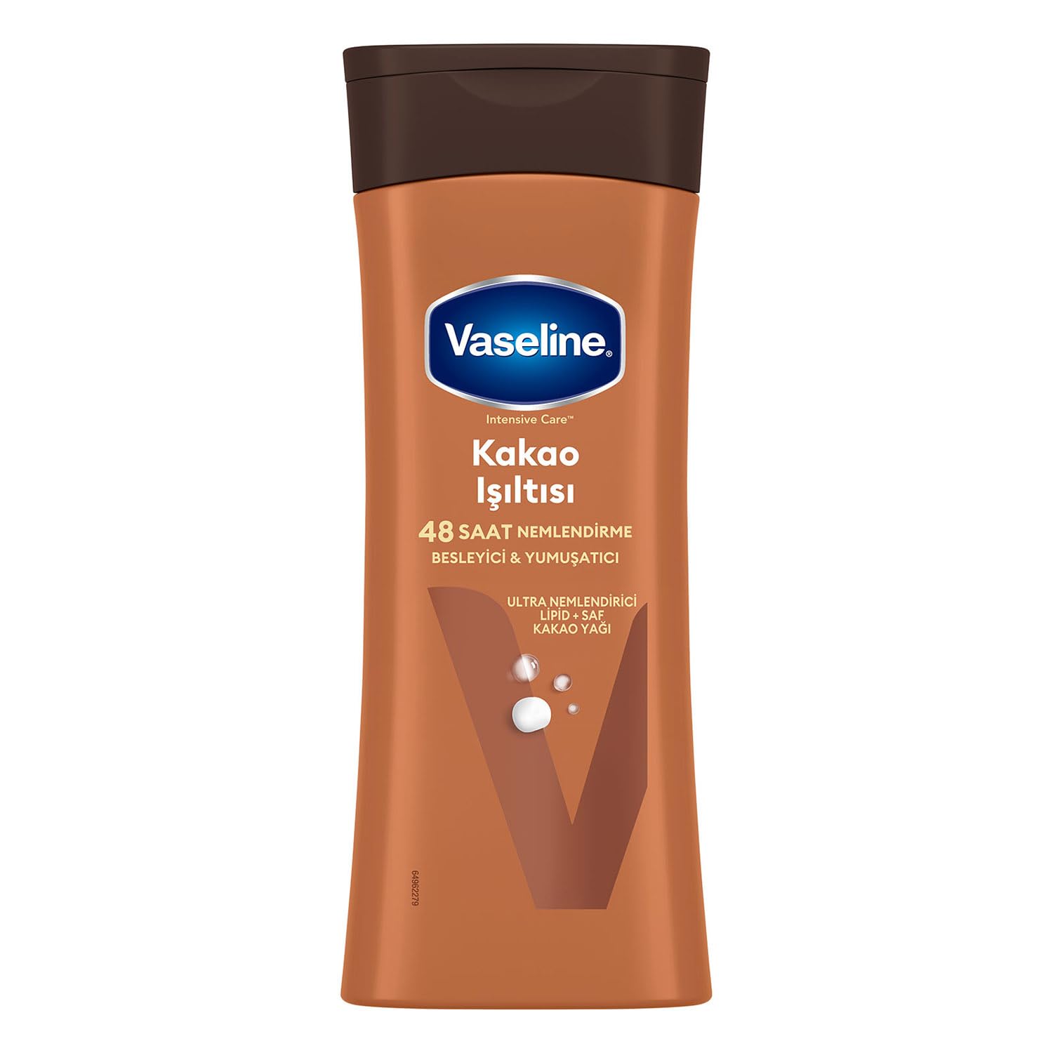 Vaseline Vücut Losyonu Kakao Işıltısı Parlaklığını Kaybetmiş ve Kuru Ciltler İçin 400 ml