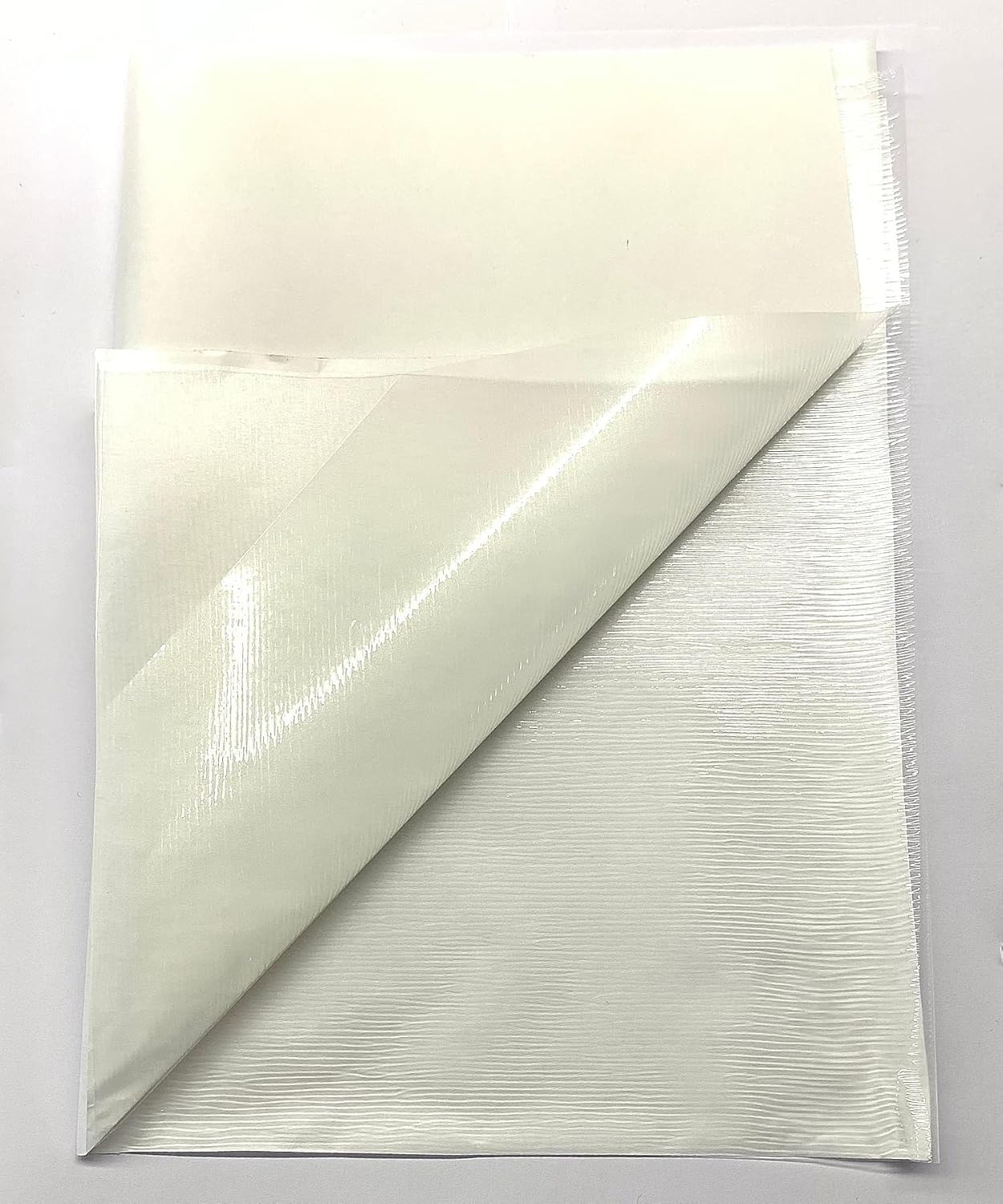 modern teknik tekstil BSN Tela 1x1 metre 50 micron - Çift Taraflı Yapışkan Tela - Arma Yapıştırma Telası - Laminasyon Telası - Dikiş Nakış Telası - Ütü ile Yapıştırılan Tela - Kağıtlı Tela