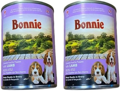 Bonnie Chunks In Grravy With Lamb Puppy Food 400 Gr 2li paket