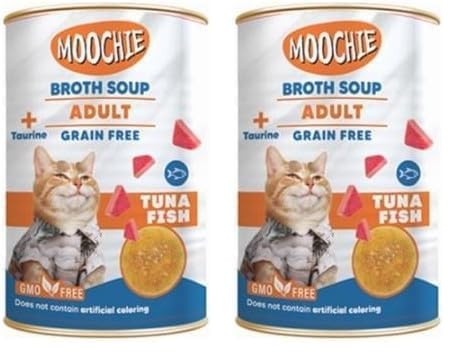 Moochie Et Suyu Çorba Ton Balıklı Yet.Kedi 135 ml 2li paket
