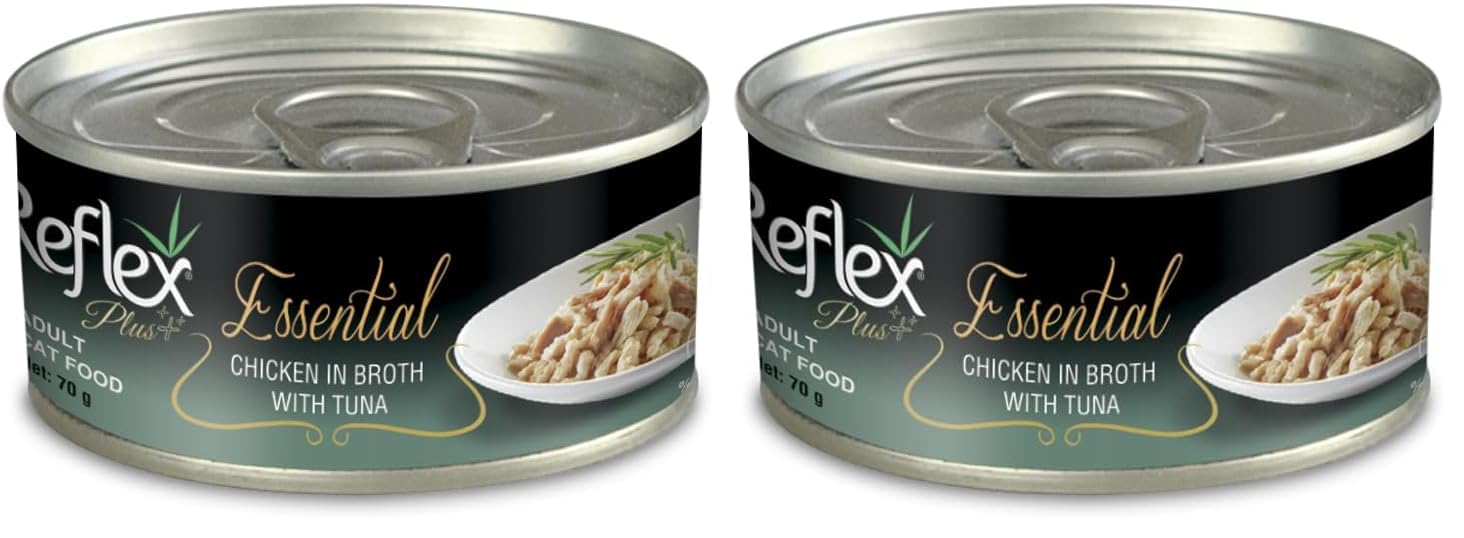 Reflex Plus Esse Kedi Konserv Tavuk Ton Balik 70Gr 2li paket