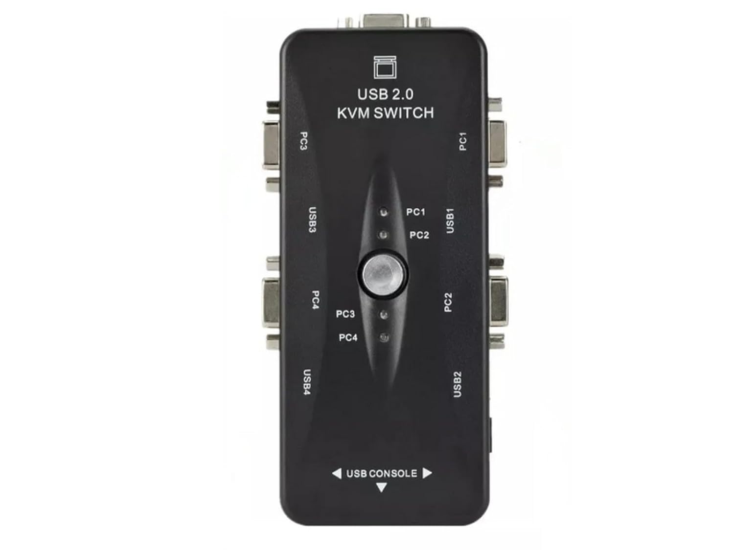 4 port usb kvm switch, 4 kasa 1 monitör switch, 4 Bilgisayarı Tek Elden Yönetin,