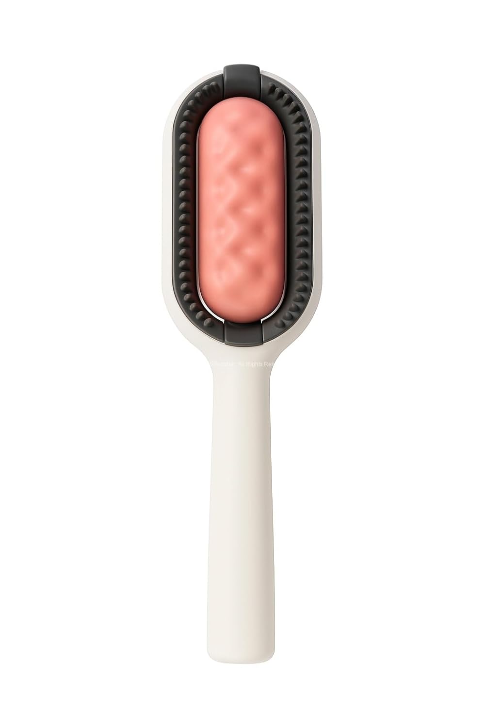 Busstier Kedi Köpek Masajlı Silikon Tüy Temizleme Toplama Fırçası Islak Mendil Aparatlı Evcil Hayvan Tüy Dökülme Önleyici Masaj Tarak