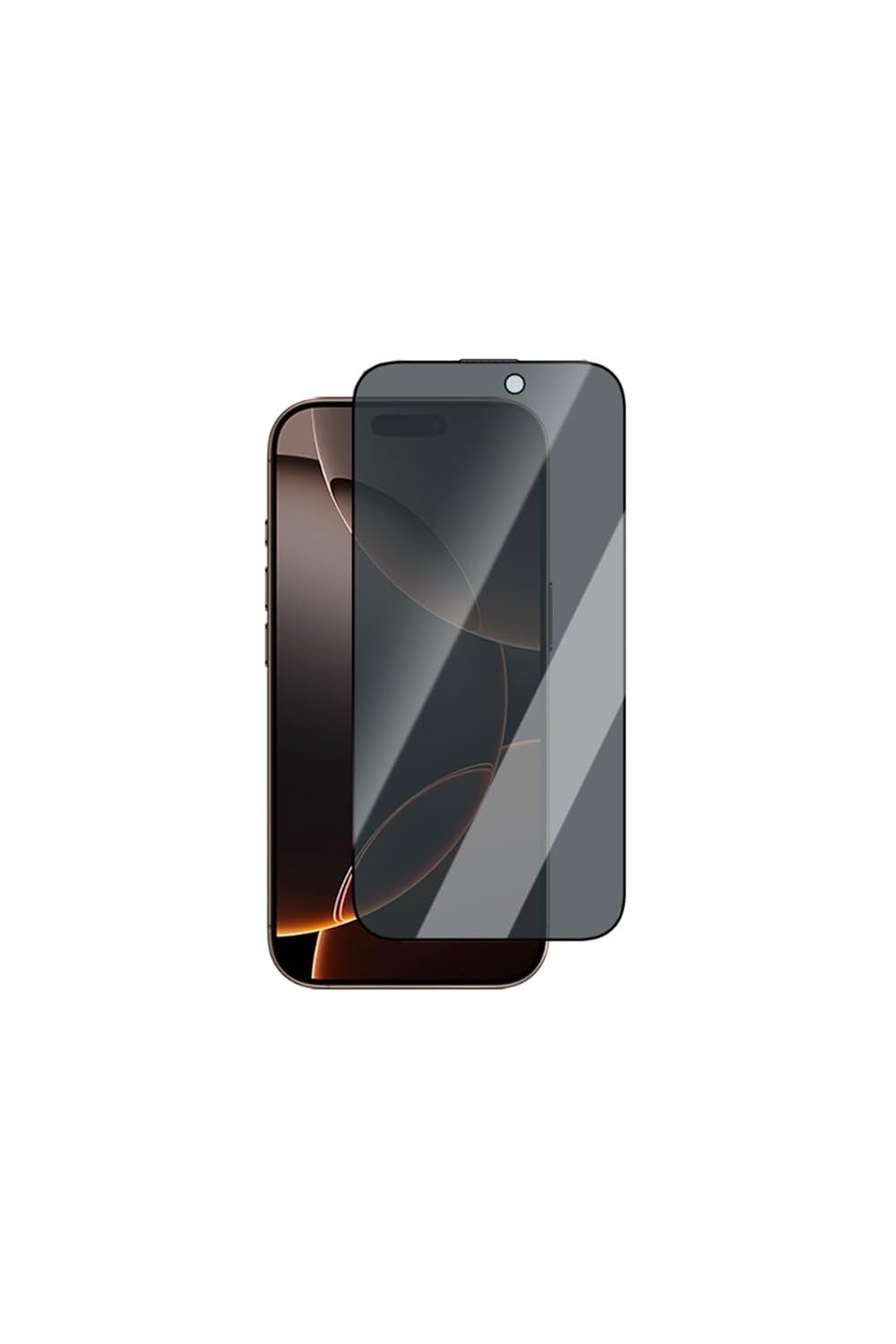 CaseWorld iPhone 16 Pro Max Uyumlu Armor Serisi 0.15mm Eyesafe Teknolojili Cam Ekran Koruyucu Şeffaf