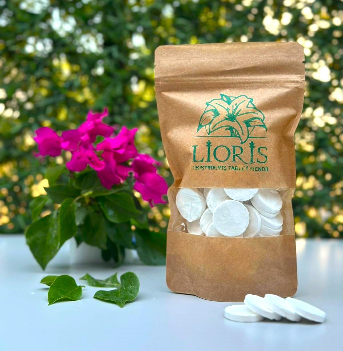 Sıkıştırılmış Tablet Mendil 200 adet