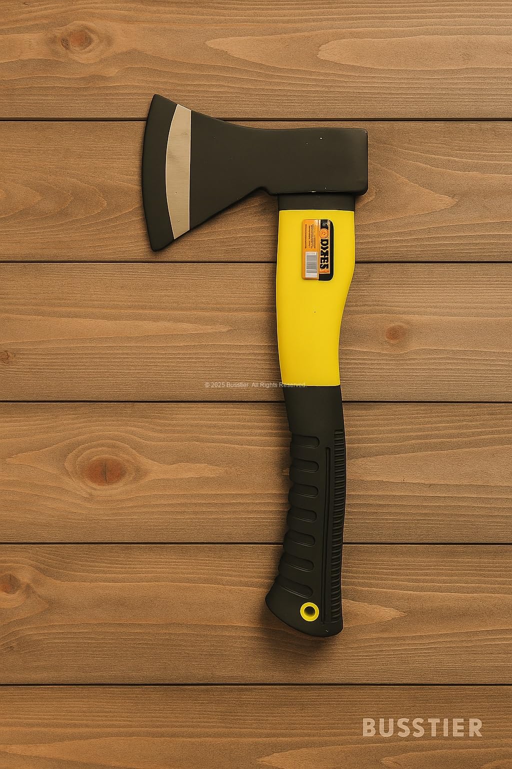 Busstier Fiber Saplı Balta Ergonomik Kaymaz Saplı Çelik Başlı Profesyonel Odun Kesme Balta Kamp ve Bahçe Kullanımı İçin Dayanıklı Darbe Emici Saplı Balta