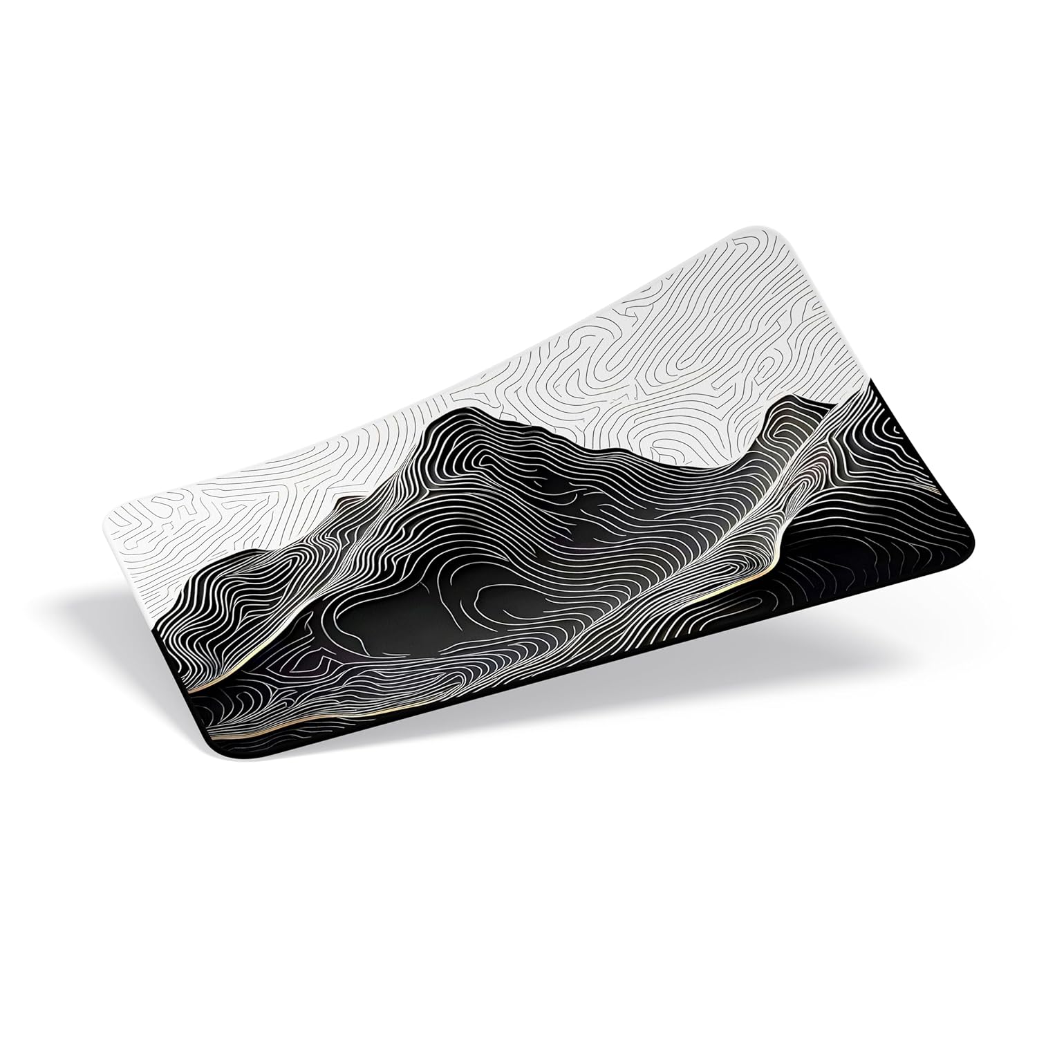 Minesk 90X40 CM XXL Gaming Mouse Pad [High Density Hybrid Kumaş] [Kaymaz Taban] [Yüksek Çözünürlüklü Baskı] Fare Altlığı Oyuncu Mousepad (Mountain İzohips)