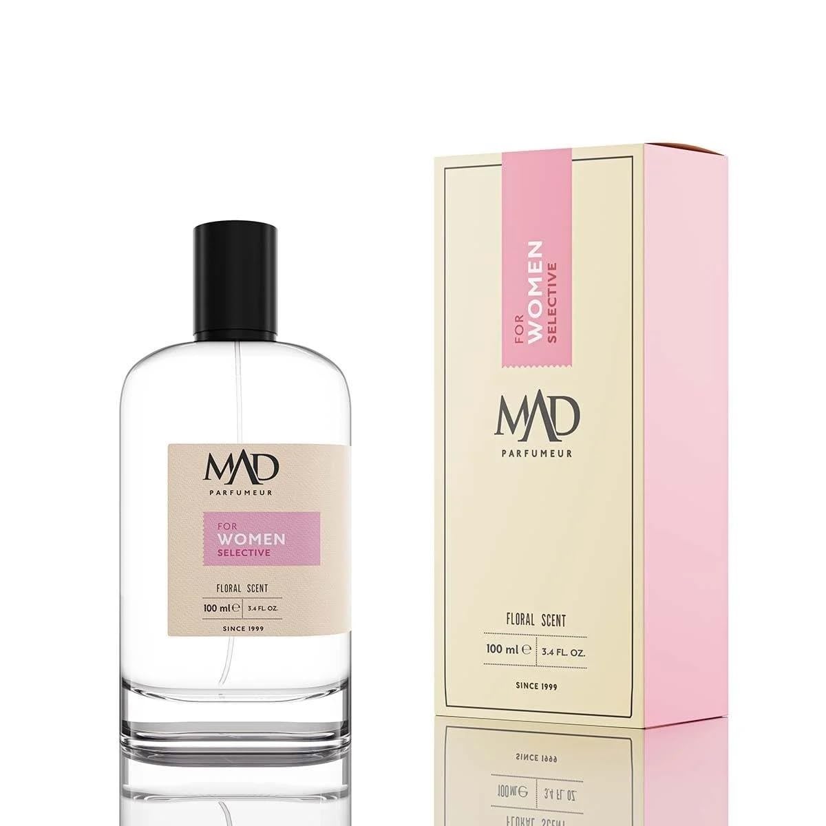 Mad G112 Selective Eau de Parfum (EDP) 100 ml Kadın Parfüm – Vanilya,Beyaz Çiçekler ile Işıltılı ve Çiçeksi