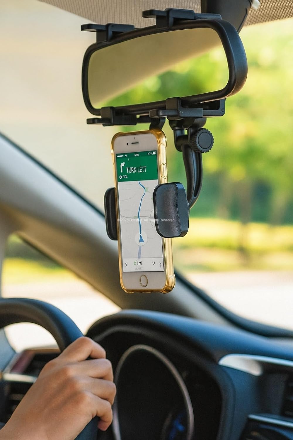 LivX 360° Dönebilen Araç Telefon Tutucu Hızlı Kilit Güçlü Tutuculuk LTP-01