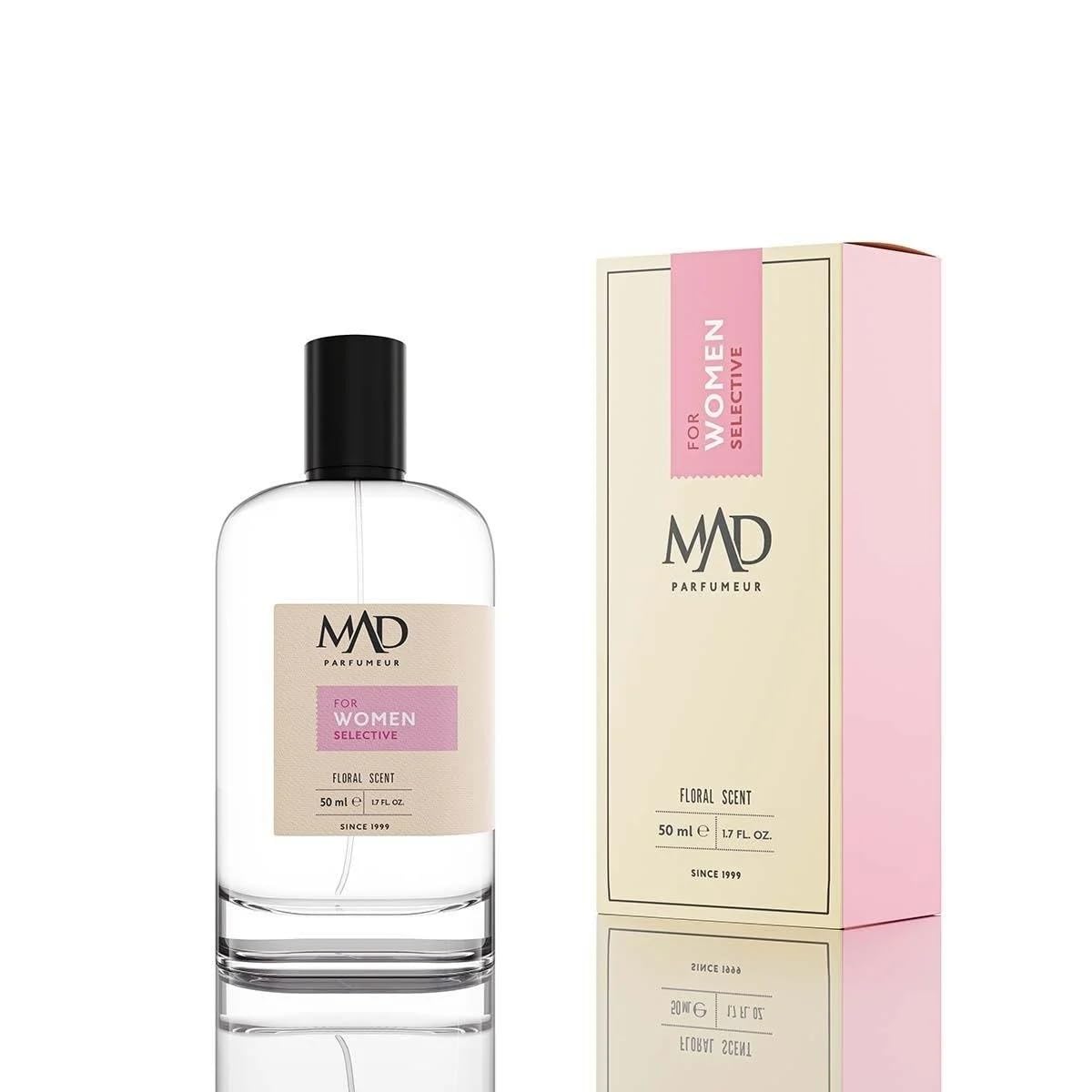 Mad G112 Selective Eau de Parfum (EDP) 50 ml Kadın Parfüm – Vanilya, Beyaz Çiçekler & Vetiver ile Işıltılı Çiçeksi