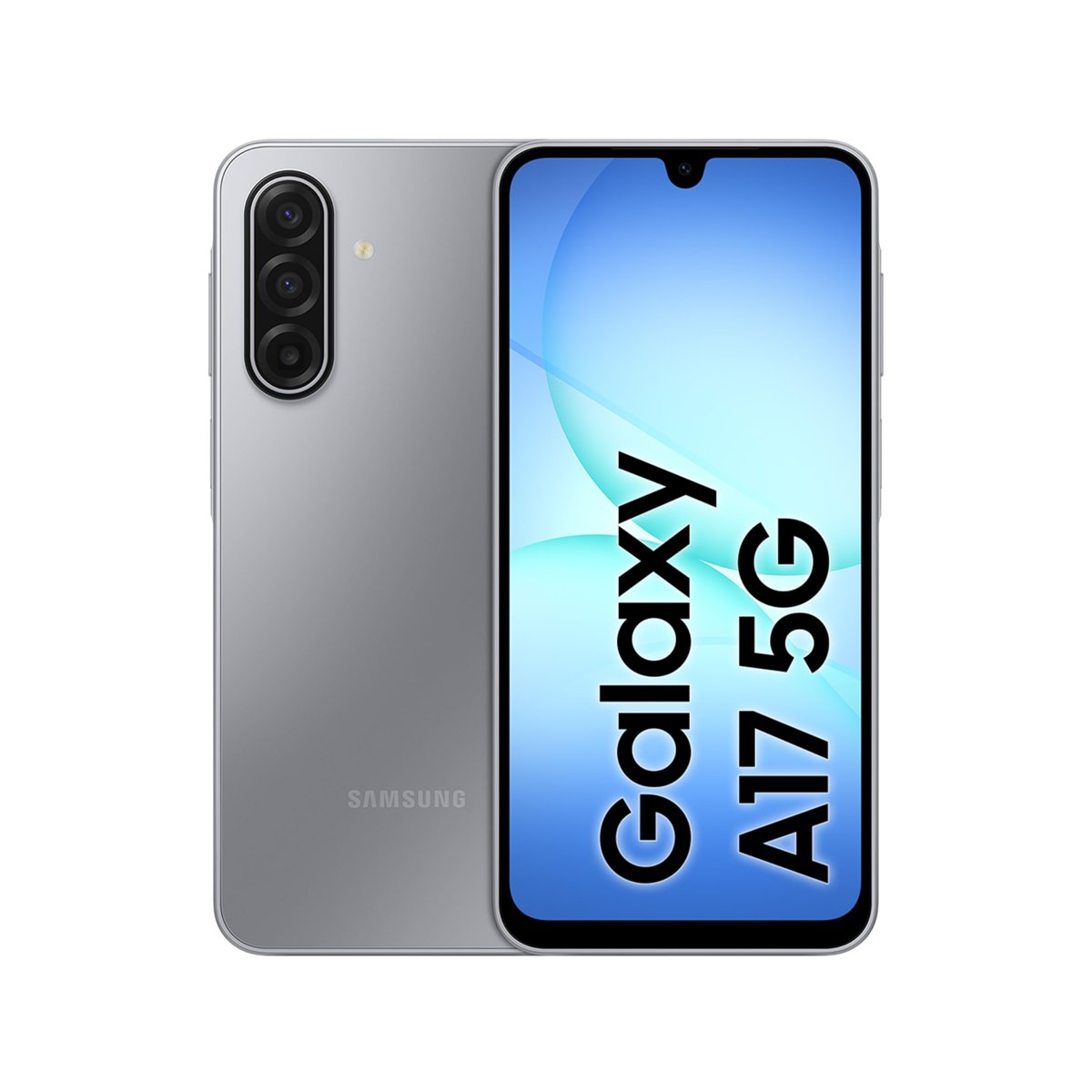 Samsung Galaxy A17 5G, Android Akıllı Telefon, 8GB RAM, 256GB Hafıza, Gri, Büyük Ekran, 50MP OIS Kamera (Samsung Türkiye Garantili)