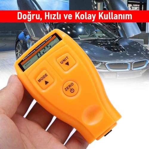 Valkyrie Dijital Kaplama Kalınlığı Ölçer – 0-2000 µm, FE/NFE Modu, LCD Ekran