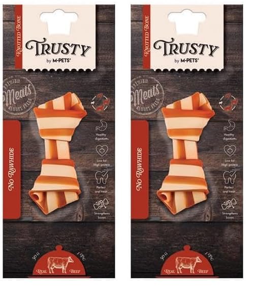 M-PETS TRUSTY BEEF TATLI PATATESLİ ÖDÜL 50GR/11,5CM 2li paket