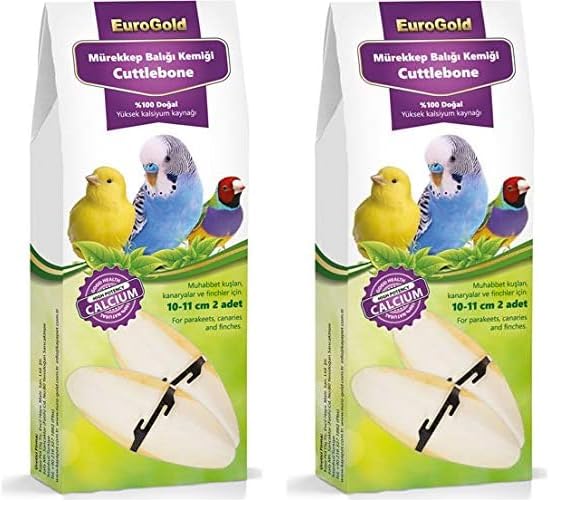 Eurogold Mürekkep Balığı Kemiği İkili 10-11 Cm 2li paket