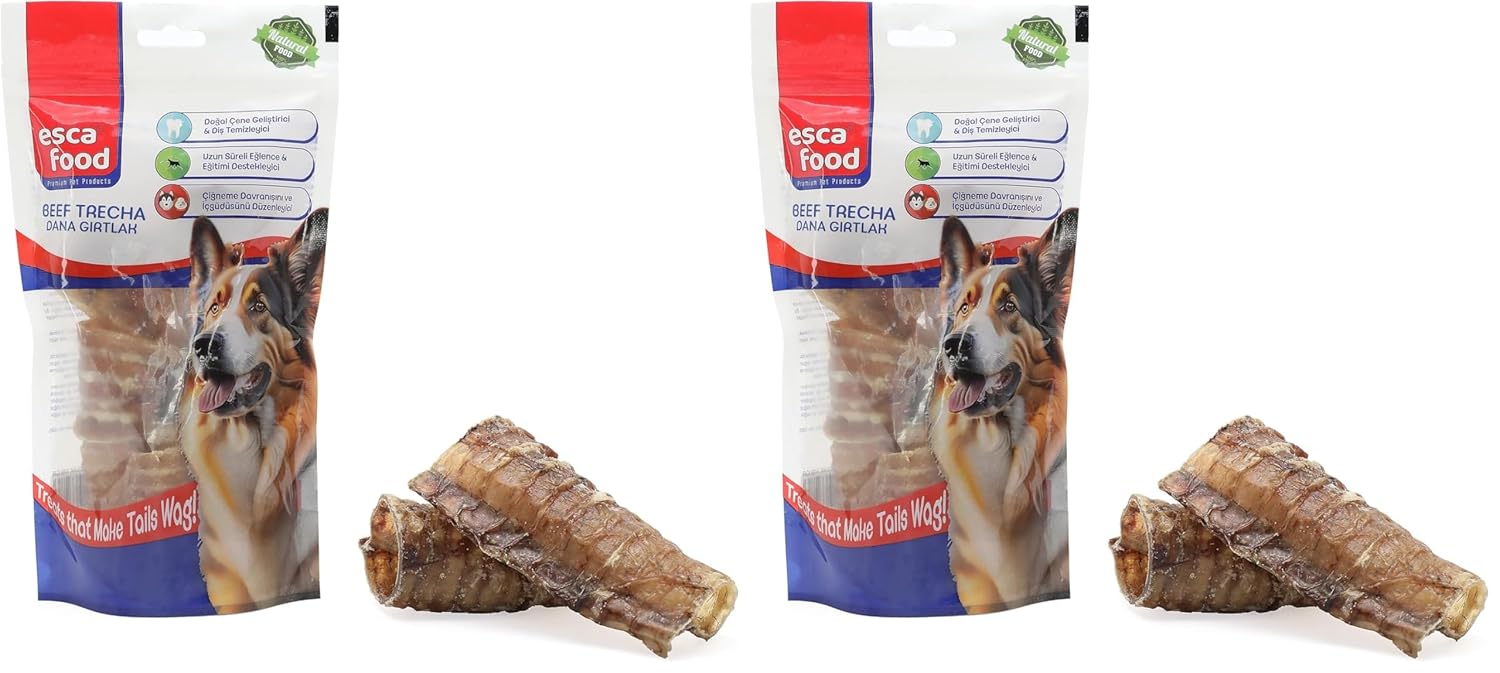 Esca Food Dana Gırtlak 100 Gram Köpek Ödül Maması 2li paket