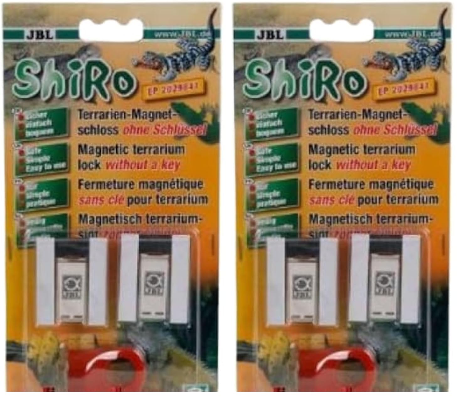 Jbl Shıro Teraryum Manyetik Kilit 2li paket