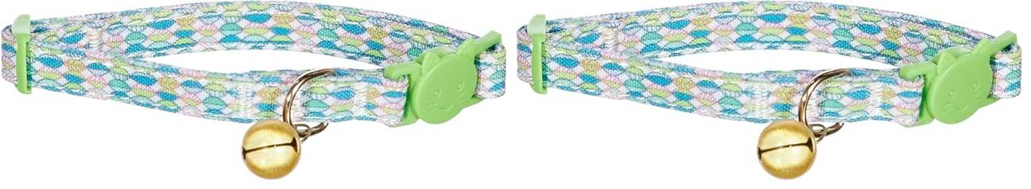 Pawise Kedi Boyun Tasması Yeşil 2li paket