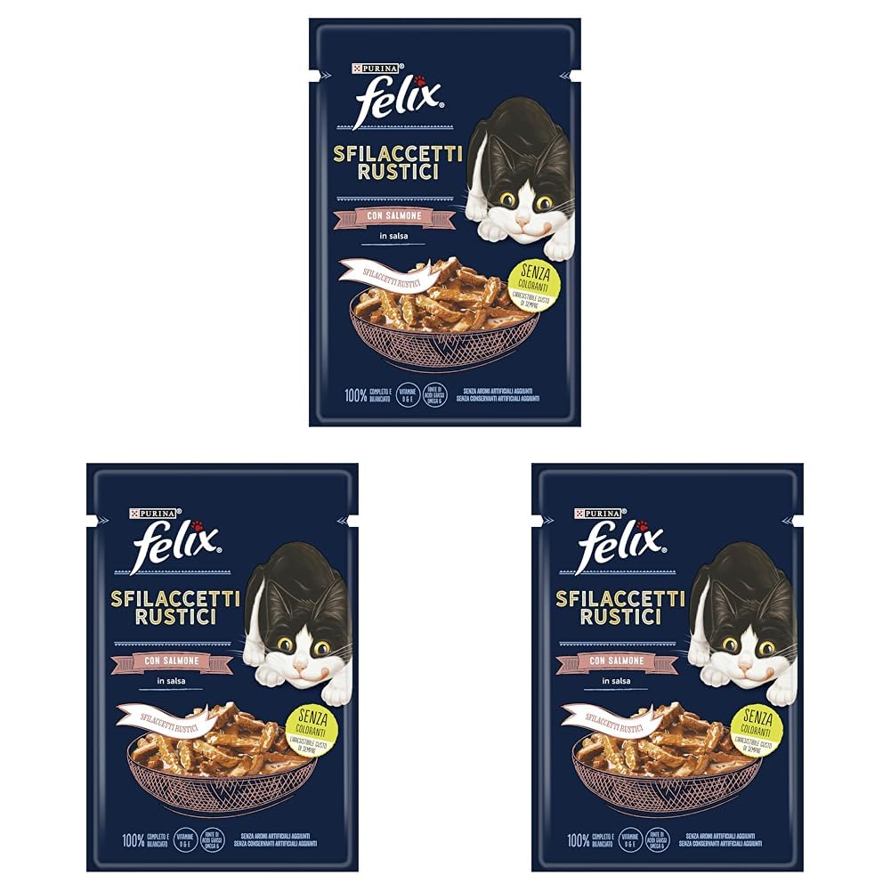 Felix Lezzetli Dilimler Somonlu 80 Gr Tekli Paket 3lü paket