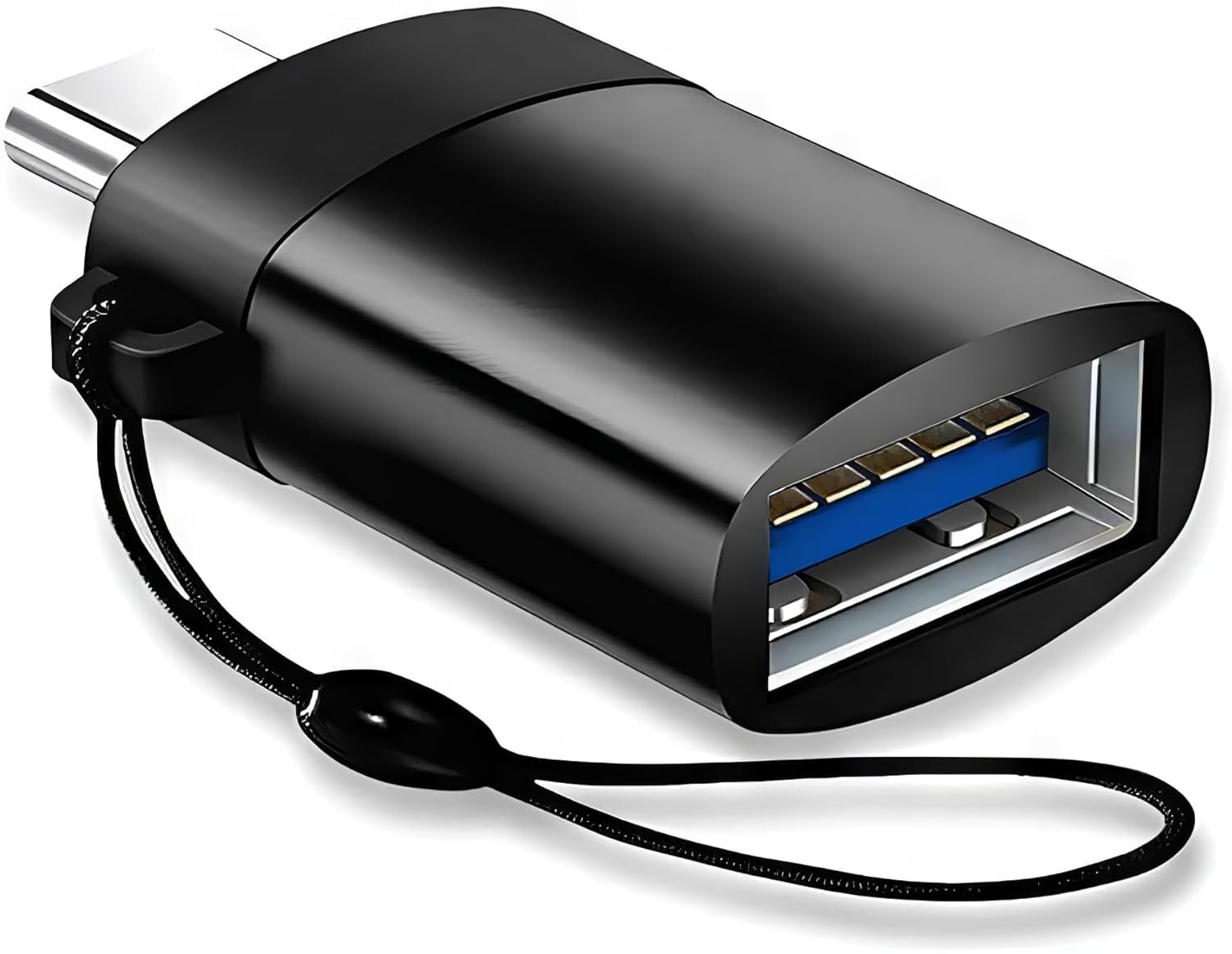 Lightning & Type-C USB Dönüştürücü – Yüksek Hızlı Veri Aktarımı, Telefon için Lightning to USB Dönüştürücü, Klavye, Mouse, Kart Okuyucu ve Oyun Kumandası ile Uyumlu, HA-06, EVINTO (Type-C)