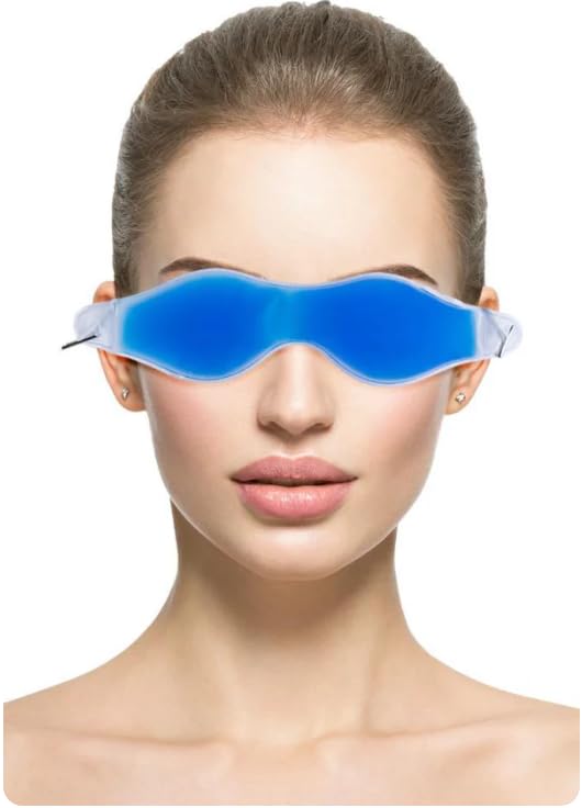 AEE® 2 Adet Soğuk Jel Göz Bandı – Migren, Baş Ağrısı, Şişlik ve Morarma İçin Etkili Soğuk Terapi Göz Dinlendirici Ağrı Giderici