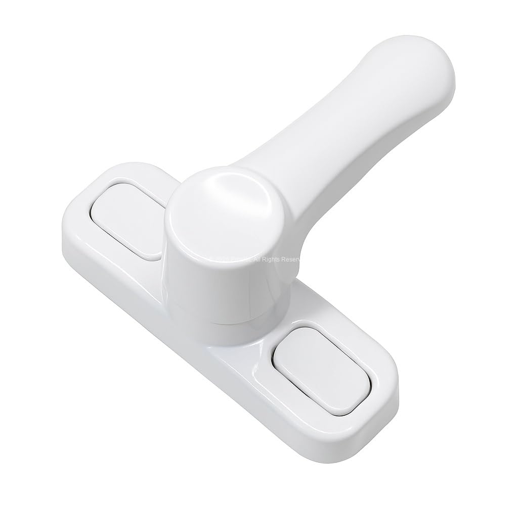 Proalet Profesyonel Emniyet Kilidi, Çekmeli, Metal, Çocuk Güvenlik Kilidi, Mandallı, Emniyet Sistemi, Pimapen, PVC Kapı, Pencere Kilidi (Beyaz, 2 Adet)