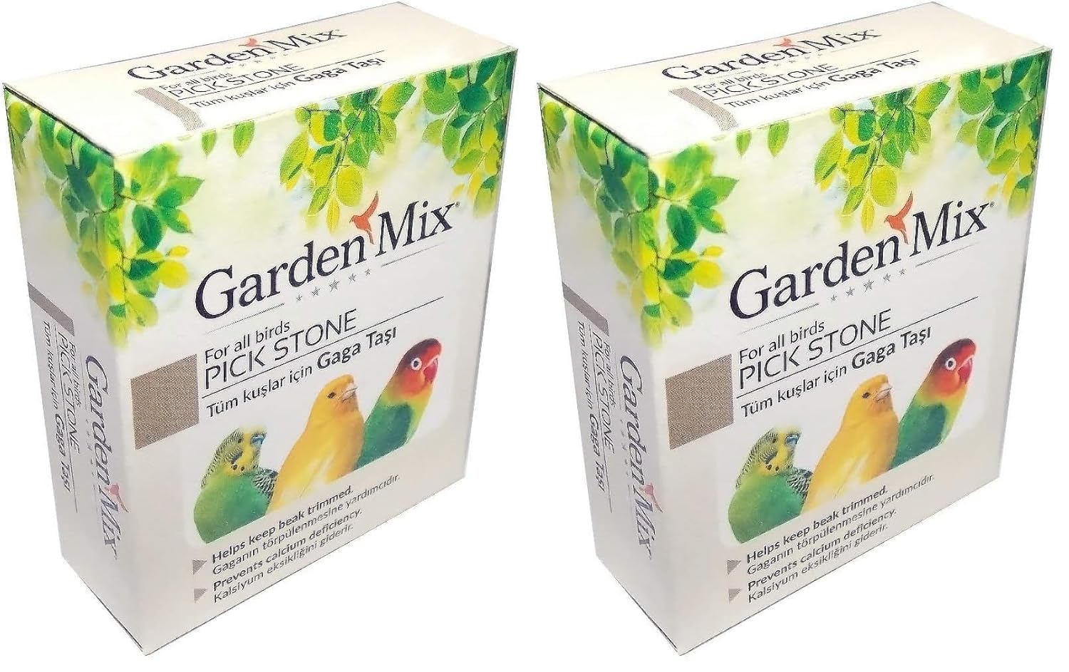 Garden Mix Gaga Taşı Kafes Askılı 5 cm- 6 cm 2li paket