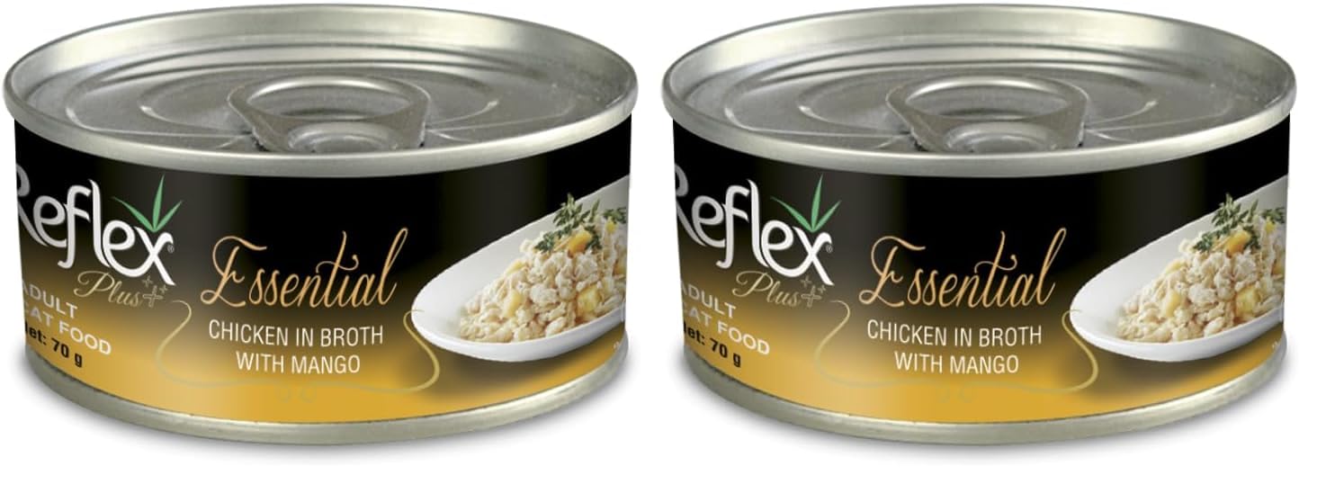 Reflex Plus Essenti Kedi Konserve Tavuk Gögüs 70Gr 2li paket
