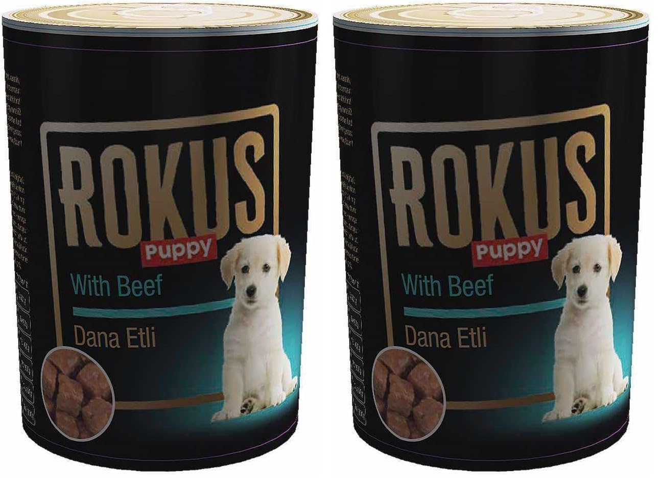 Rokus Yavru Köpek Konserve Maması 410 G 2li paket