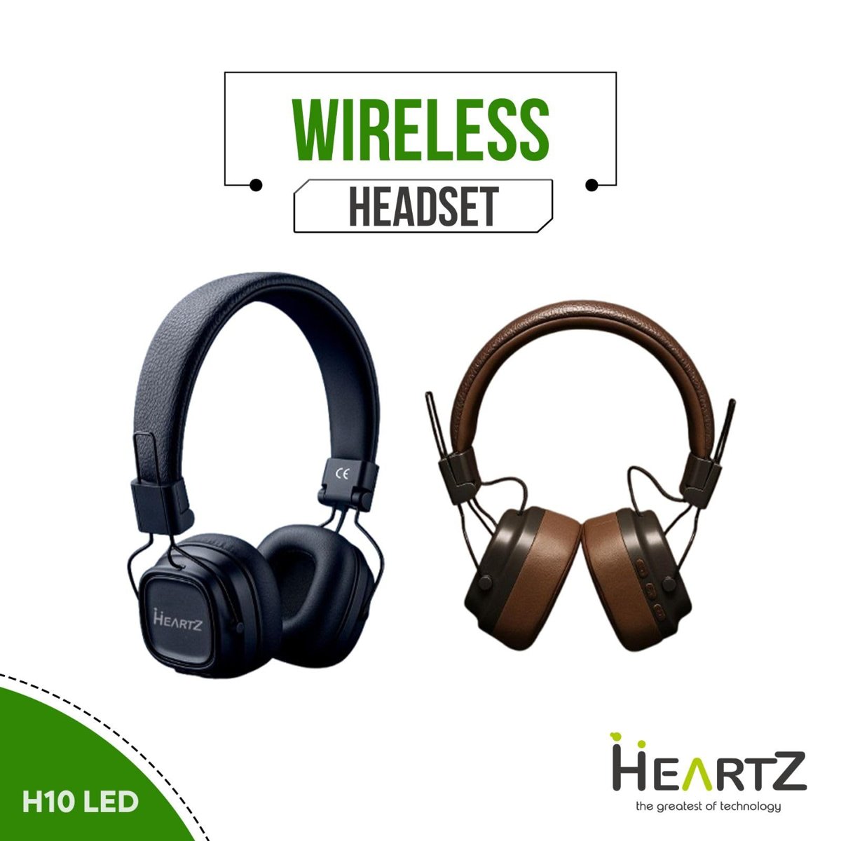 HEARTZ CLASİC H10 KAFAÜSTÜ WİRELESS BLUETOOTH KULAKÜSTÜ BÜYÜK KLASİK ÜST KALİTE KABLOSUZ KULAKLIK 120 SAAT BEKLEME 8 SAAT AKTİF MÜZİK 5.4 VERSİON BLUETOOTH (SİYAH)