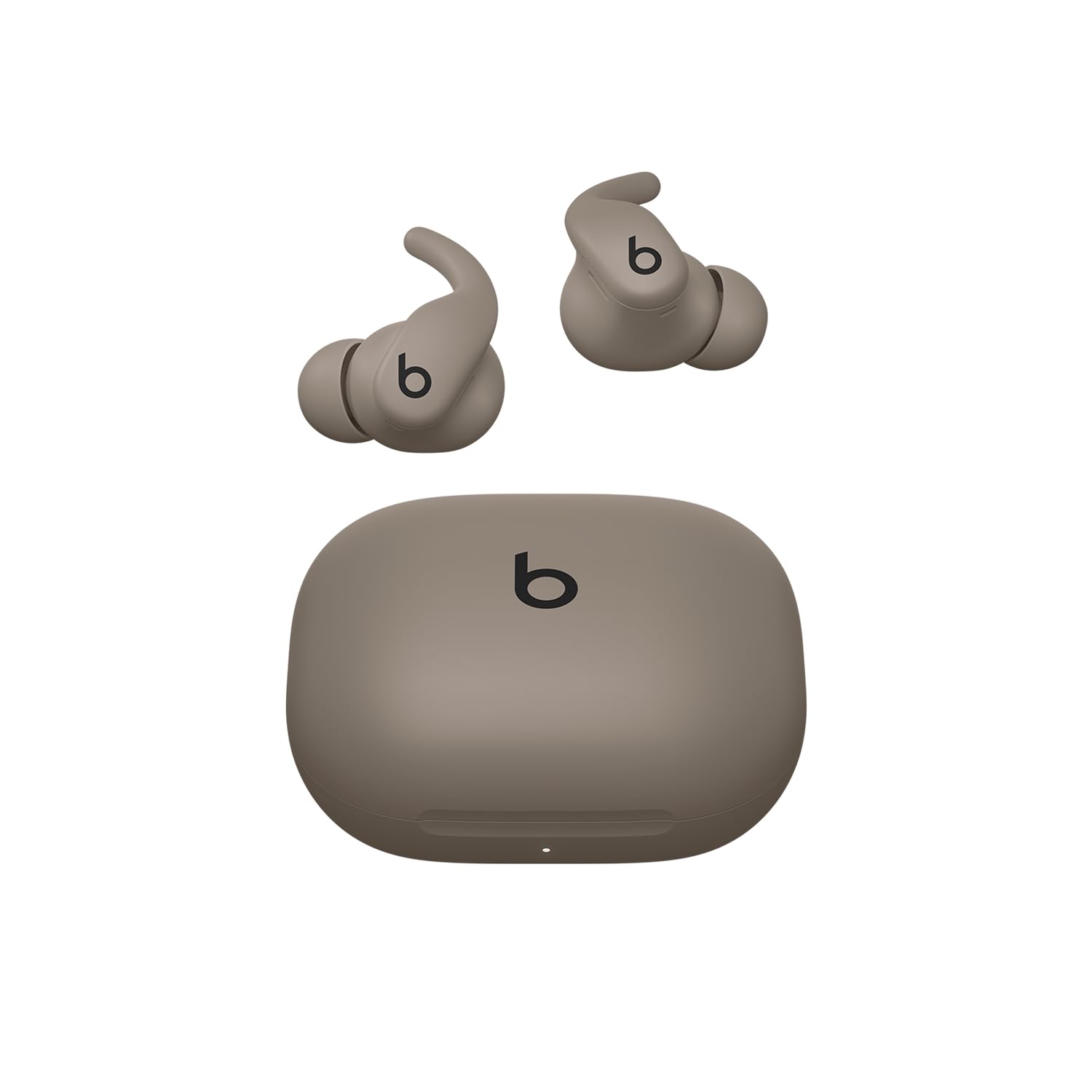 Beats - Powerbeats Fit - Kablosuz, Gürültü Önleyici, Üstün Kulak Uyumuna Sahip Antrenman Kulaklıkları; IPX4; şarj kutusuyla 30 saate kadar pil ömrü; Apple ve Android ile uyumlu - Çakıl Grisi