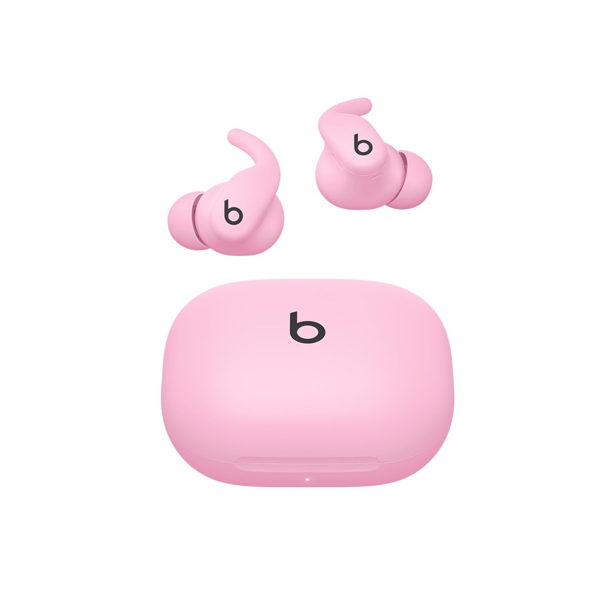 Beats - Powerbeats Fit - Kablosuz, Gürültü Önleyici, Üstün Kulak Uyumuna Sahip Antrenman Kulaklıkları; IPX4; şarj kutusuyla 30 saate kadar pil ömrü; Apple ve Android ile uyumlu - Pozitif Pembe