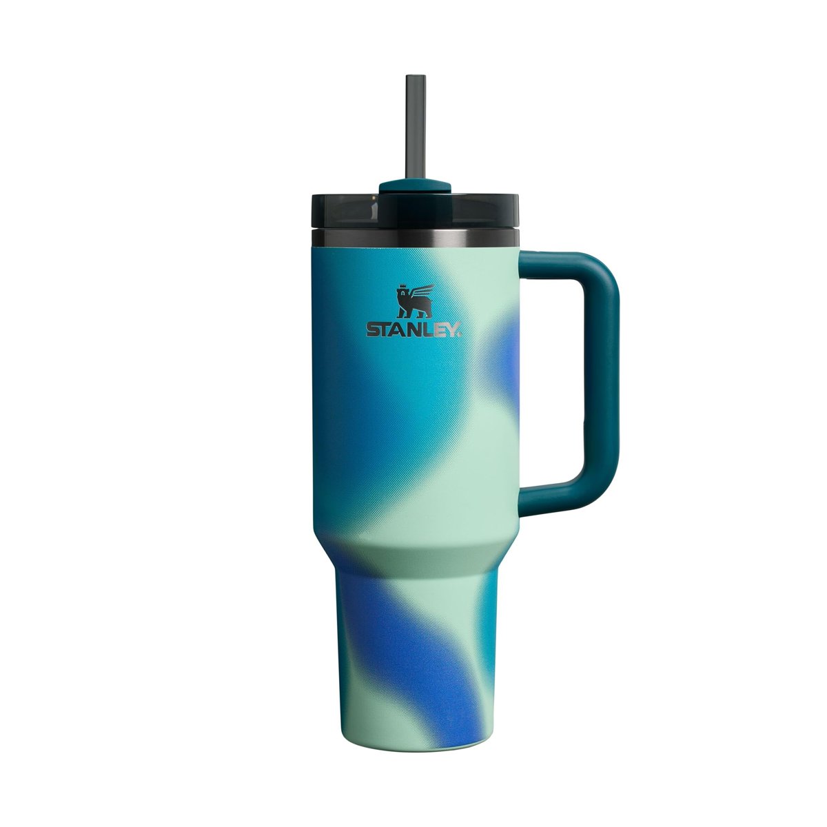 STANLEY Quencher H2.0 FlowState Pipetli Termos Bardak 1.18 Litre - Coastal Teal | Paslanmaz Çelik