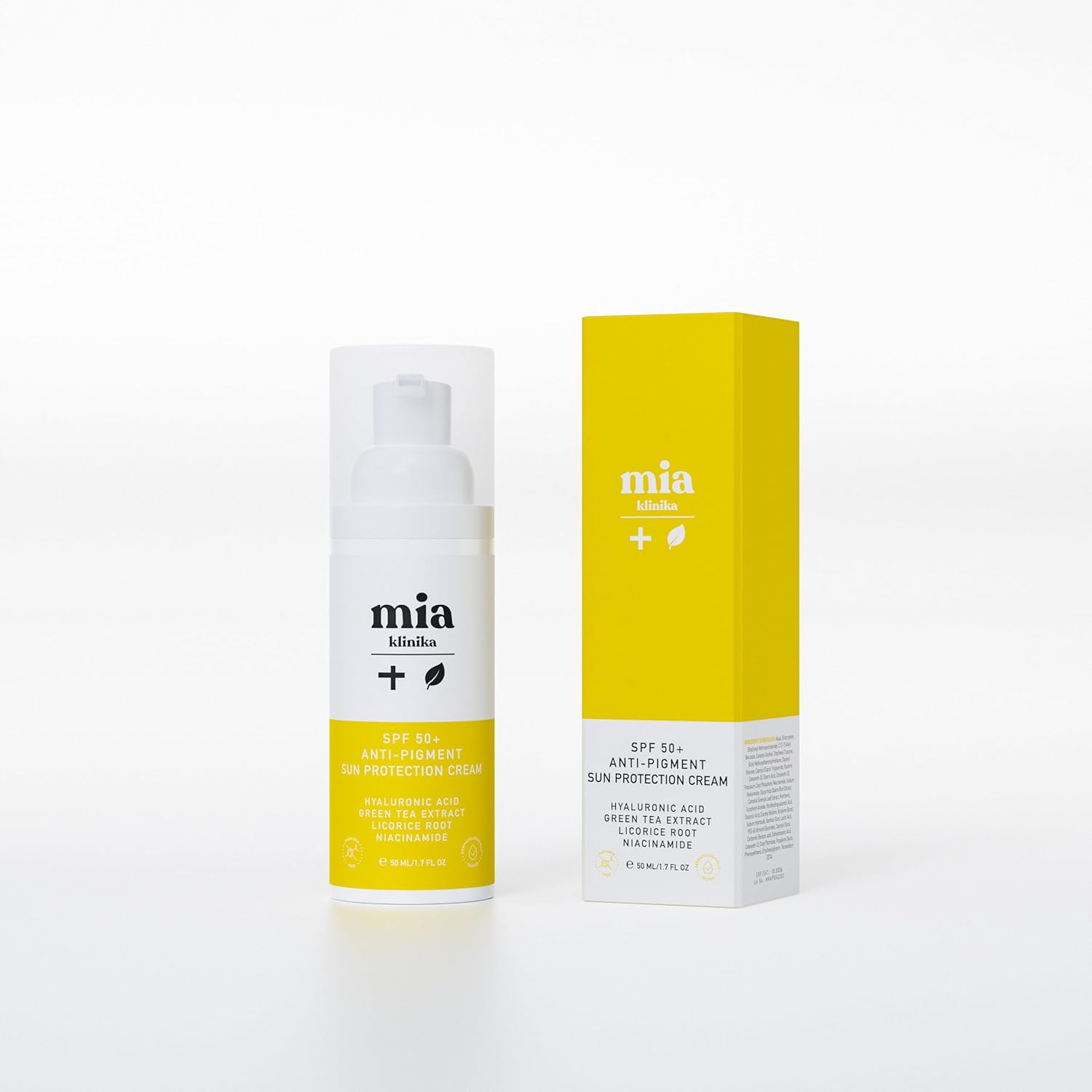 Mia Klinika 50 SPF+Leke Karşıtı Yüz Güneş Kremi